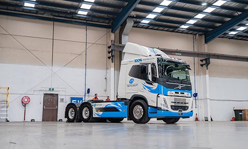 KTS Recycling and Volvo Electric Trucks