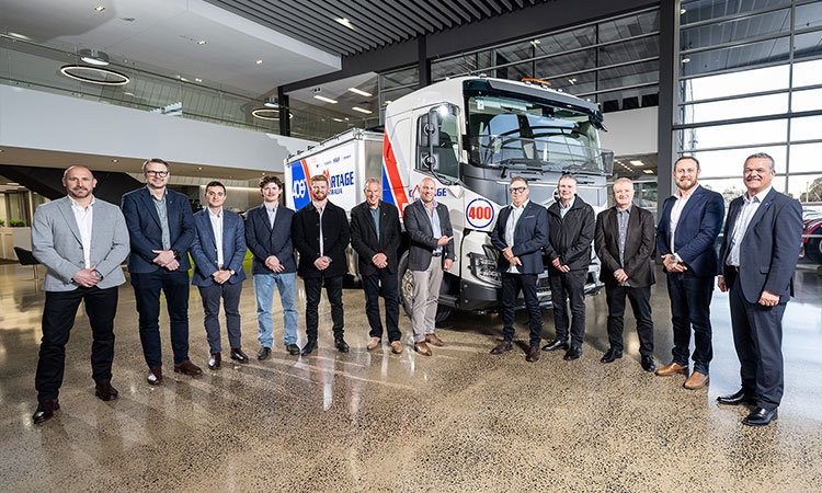 Cartage Australia marks 400 Volvo Truck